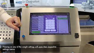 Raptor Checkweigher: Tool Tips
