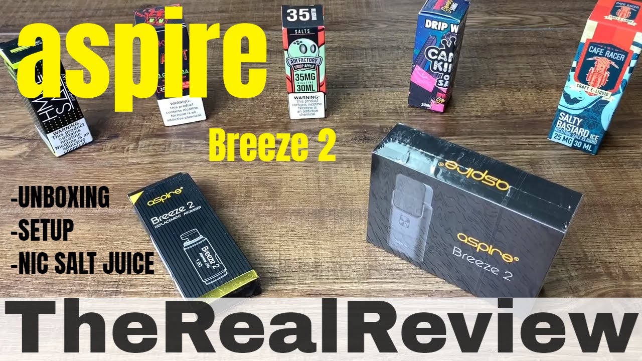 elfbar nachfüll pod läuft aus Aspire Breeze 2 Pod Kit - Premium Vaping Experience main image 0