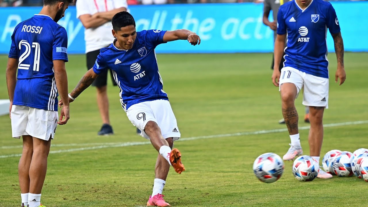 MLS All-Star Skills Challenge: Raúl Ruidíaz competes in Shooting Challenge