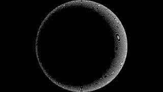 Psychedelic pixel art moon phase animation 720p