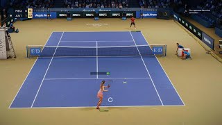 TopSpin 2K25 Badosa vs Federer online match