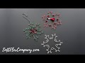 Snowflake Ornament Using Soft Flex Craft Wire On A WijJig: Conversations In Wire with James Browning