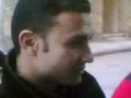 ظابط شرطة شريف يسهر للثامنة صباحا بسلاحه فى الاسكندرية لحماية جيرانه مع شباب الحى