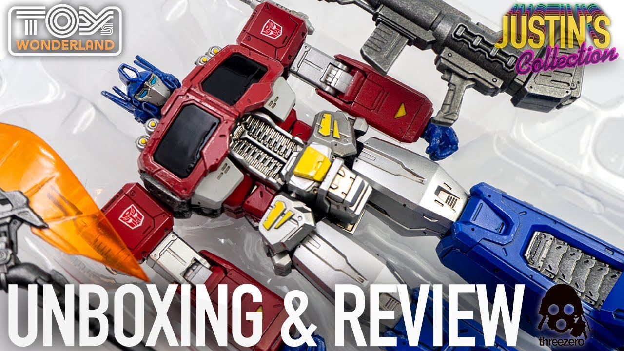 Transformers Optimus Prime Threezero MDLX Unboxing & Review - YouTube