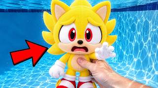 I Found BABY SUPER SONIC in My Pool!
