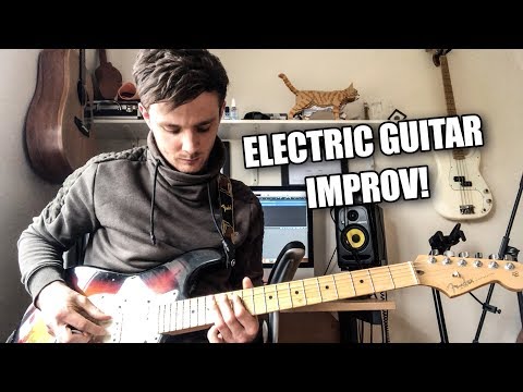 Electric Guitar Improv Jam In E Minor