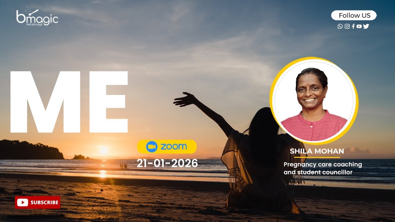 ME | SHILA MOHAN | PREGNANCY CARE COACHING AND STUDENT COUNCILLOR | BMAGIC 5AM CLUB