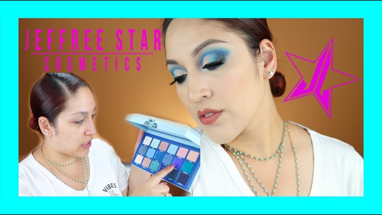First Impressions Unboxing Jeffree Star Cosmetics Blue Blood Palette