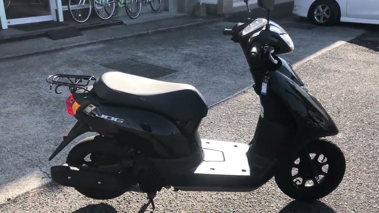 YAMAHA JOG 2021MODEL 16622km BLACK - YouTube