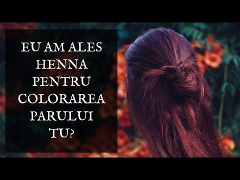 Colorarea naturala a parului