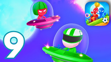 Stickman Party Random MINIGAMES | Funny MiniGames, 1 2 3 4 | Gameplay Walkthrough Championship 9