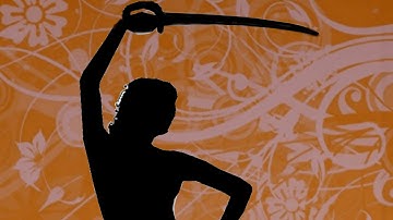 Sabre Blade Single Flourish - How to color guard