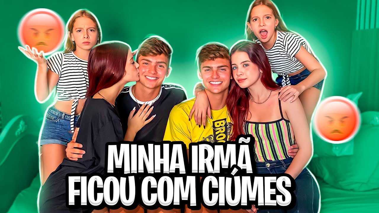 MINHAS IRMÃS FICARAM COM CIÚMES DA MARIA NICOLLY E DA MARIA EMANUELLY! •Irmãos Scribel•
