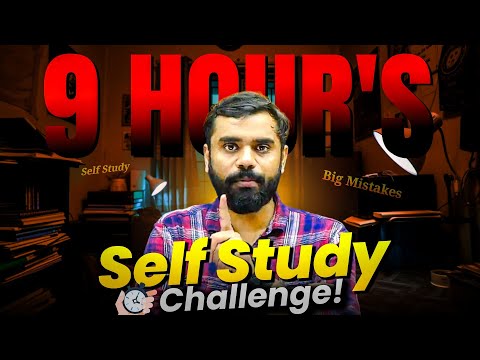 ⏰ 9 HOUR'S Self Study CHALLENGE! 📚⚡ RRB NTPC 2025 BY Aditya Ranjan Sir
