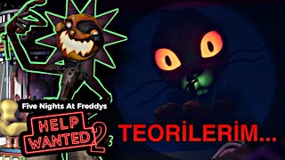 Fnaf Türkçe Teori Yeni Oyun Help Wanted 2 Tüm Hikâyesi, Teorilerim Ve Kaçırdığınız Detaylar Pt1