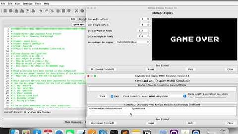 CSCB58 - MIPS Assembly Platform Game