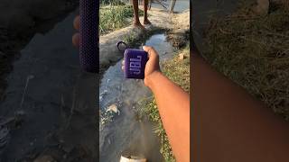 JBL speaker pool drop testing