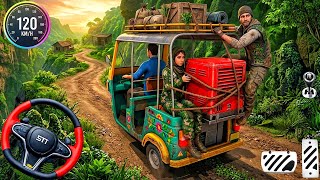 Tuk Tuk Rickshaw Simulator 3D: City Passenger Transport Rickshaw Simulator Game - Android Gameplay screenshot 5