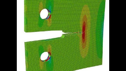 Abaqus Tutorial 15b: X-FEM, Modelling crack propagation #abaqus #xfem #vccy #delamination #fem