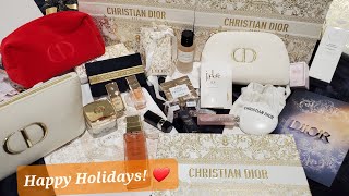 Dior Beauty Unboxing / Platinum Holiday Gift 2023 / Gifts With Purchase 😍