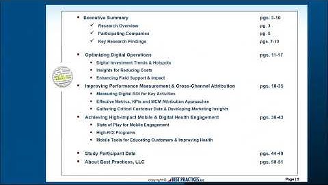 Biopharma Digital Marketing: ROI, Performance Measurement, Field Force Support and Mobile Engagement