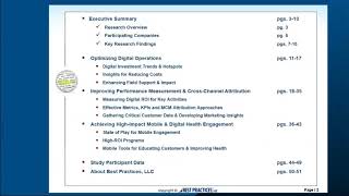 Biopharma Digital Marketing: ROI, Performance Measurement, Field Force Support and Mobile Engagement