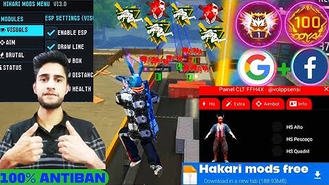 Free fire hack | ff hack mod menu download | free fire headshot hack | hakari mods update antiban