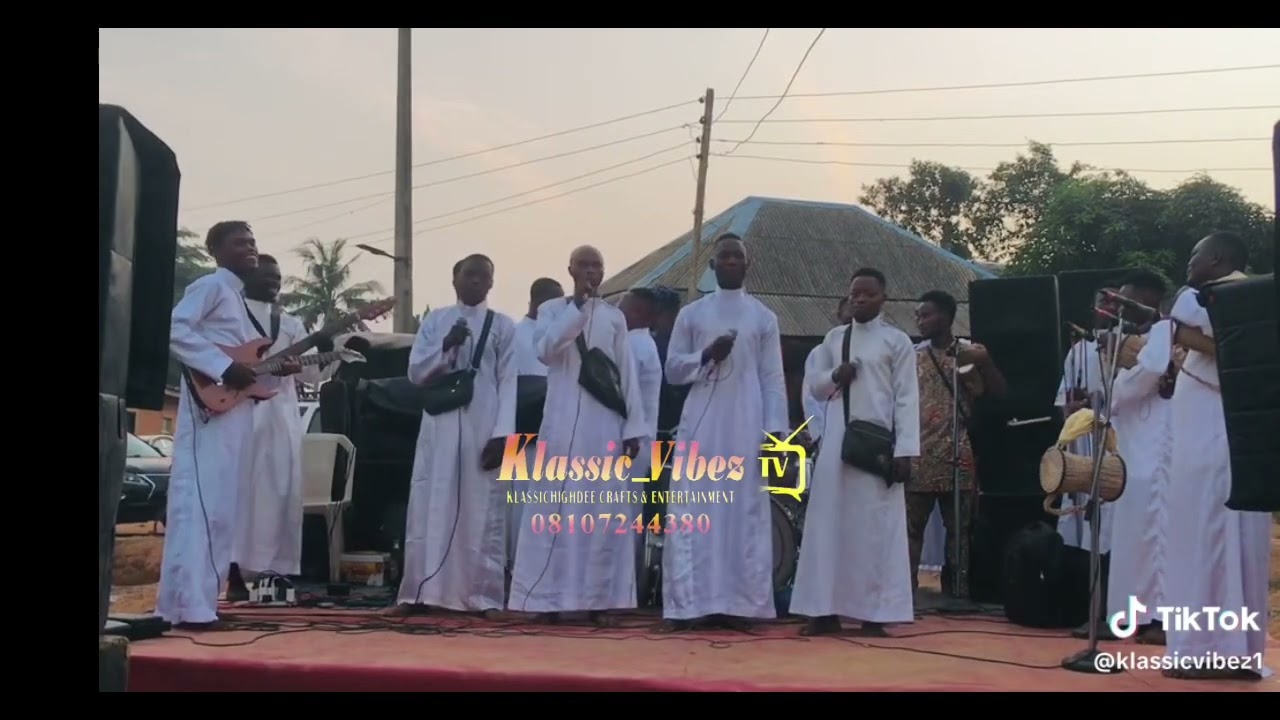 A j Best and His Musical Crew at Ona Ara Cathedral,ilogbo eremi Anniversary 2024