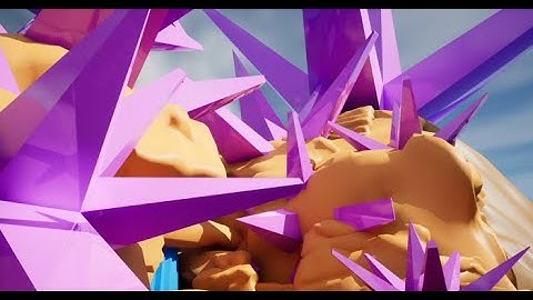 Crystal Crashing || My 3D Environment Dev Log #2 || Add Props To Environment & Replace Block-out