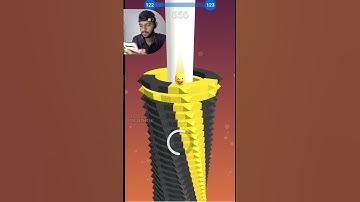 Stack Ball level 122 | Stack Ball Crash Platforms Gameplay | Stack Ball | #youtubeshorts