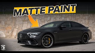 How to fully detail a MATTE car! Mercedes AMG GT63S