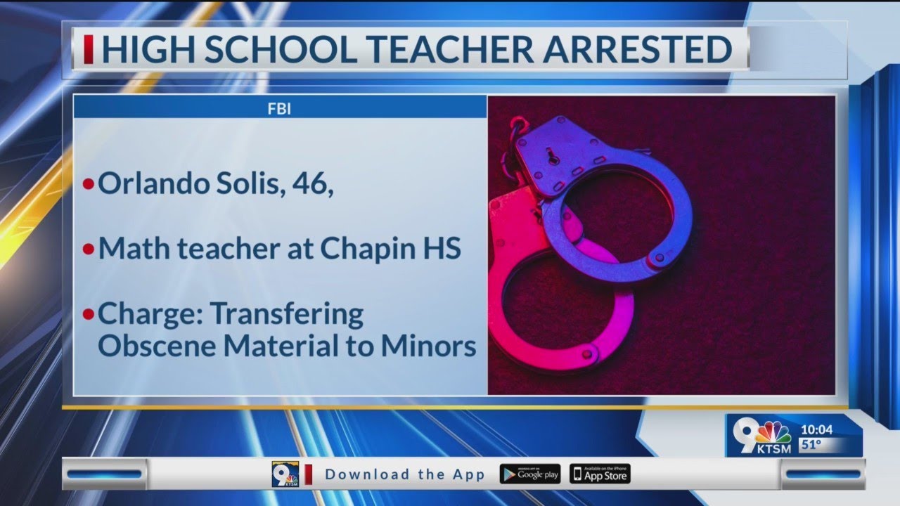 Chapin High teacher arrested for allegedly sending obscene material to ...