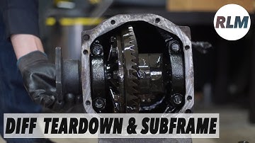 5. Rear Control Arms and Differential Disassembly - RB25DET 240sx Build