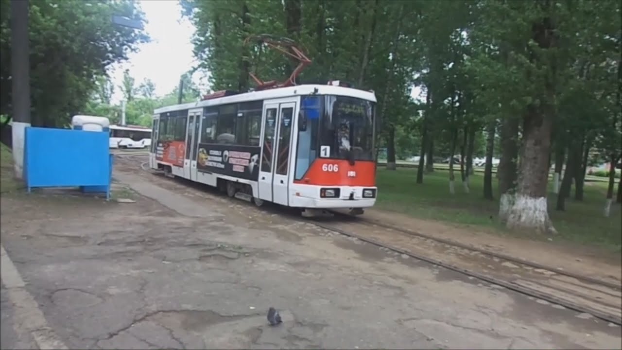 Трамвайный маршрут №1 (Витебск). Улица Максима Горького - Улица Гагарина