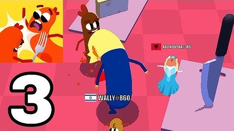 Sausage Wars.io | Gameplay Walkthrough (Part 3) [iOS,Android]