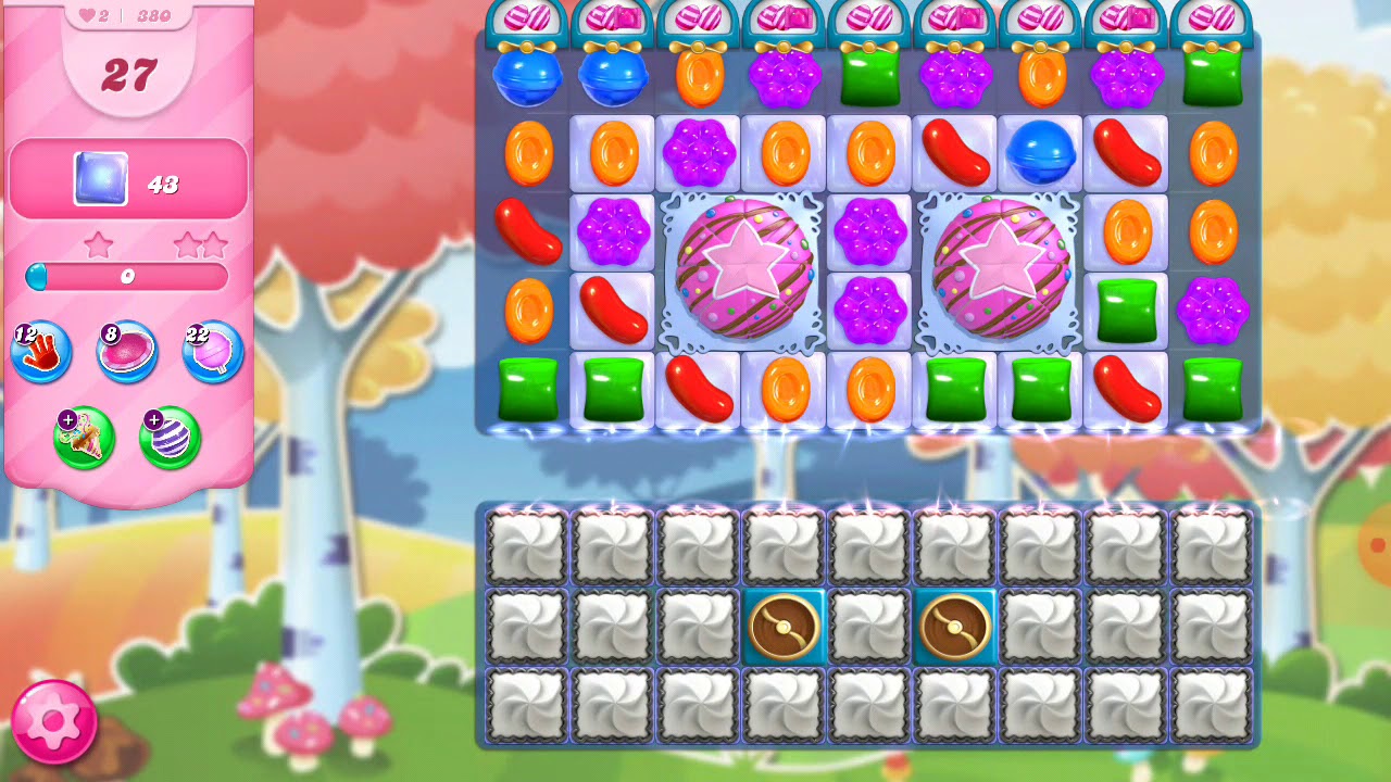 Candy Crush Saga Niveau 380 Youtube