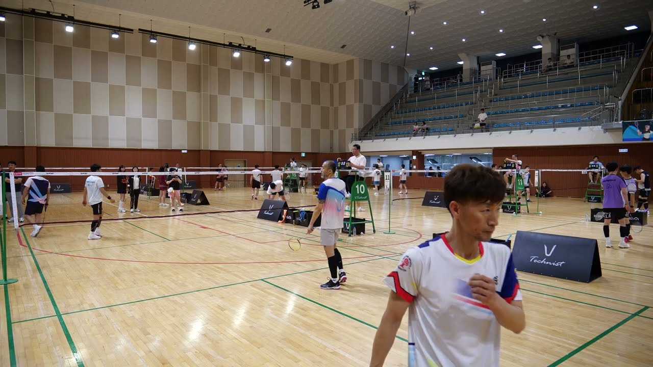 2024 테크니스트 OPEN 전국배드민턴대회 45남복A 윤봉섭 조영철 VS 이기준 김병욱