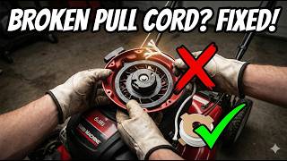 Easy, Fast Broken Pull Cord replacement