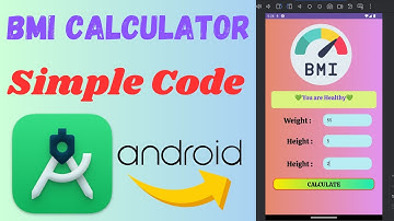 How To Create Bmi Calculatoe in android studio(Kotlin) | Bmi Calculator Kaise  banaye android studio
