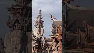 Храм Истины построен и стоит без гвоздей тайланд паттая путешествие отдых