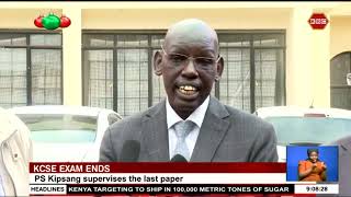 PS Belio Kipsang : KCSE results to be released by 23rd January 2023