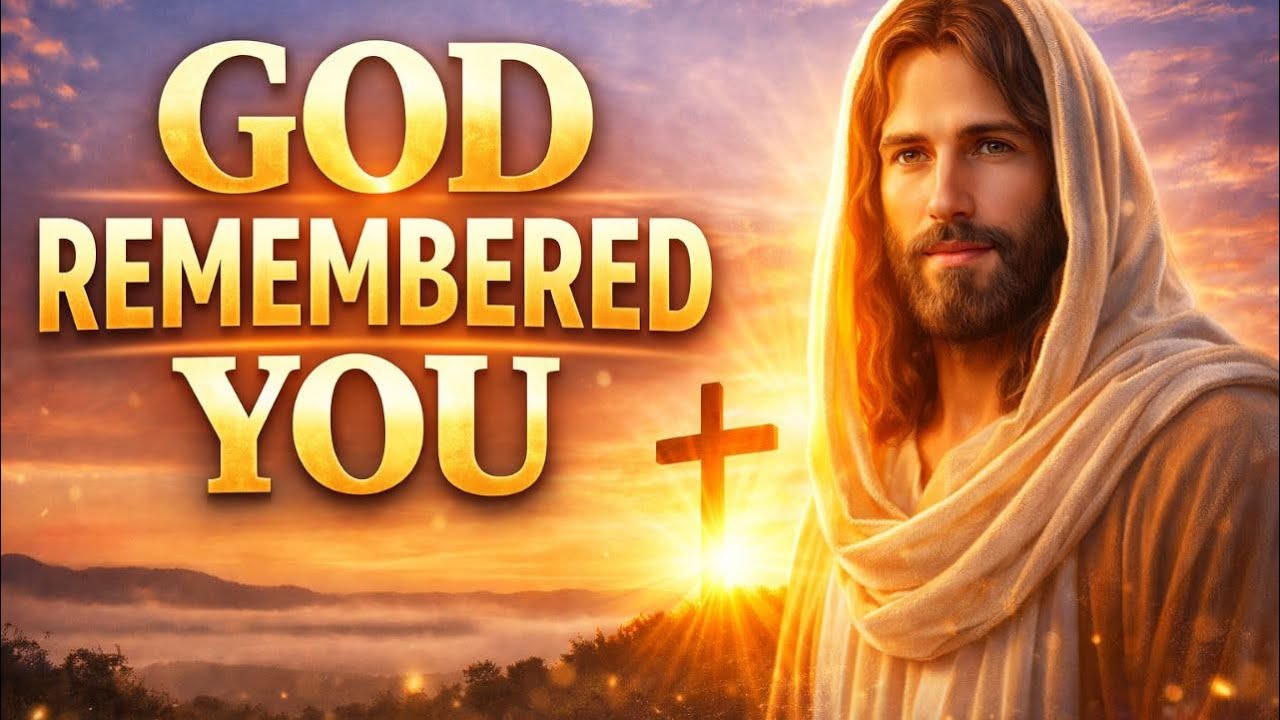 God Has Remembered You Today 🙏 | A Message From God | Jesus Is With You | This Is Not a Coincidence