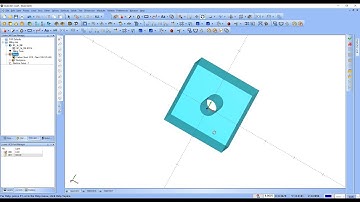 CAM tree, Setting Stock & Work cord in BOBCAD-CAM