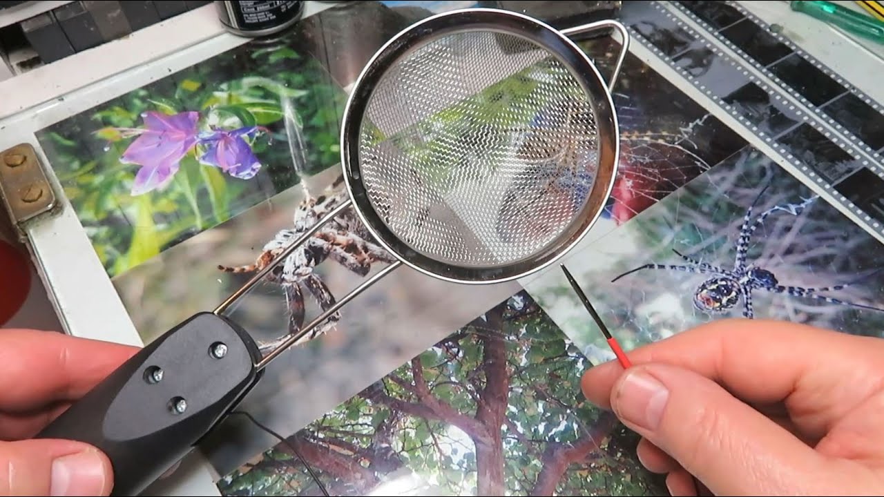 Aplicador de flock casero