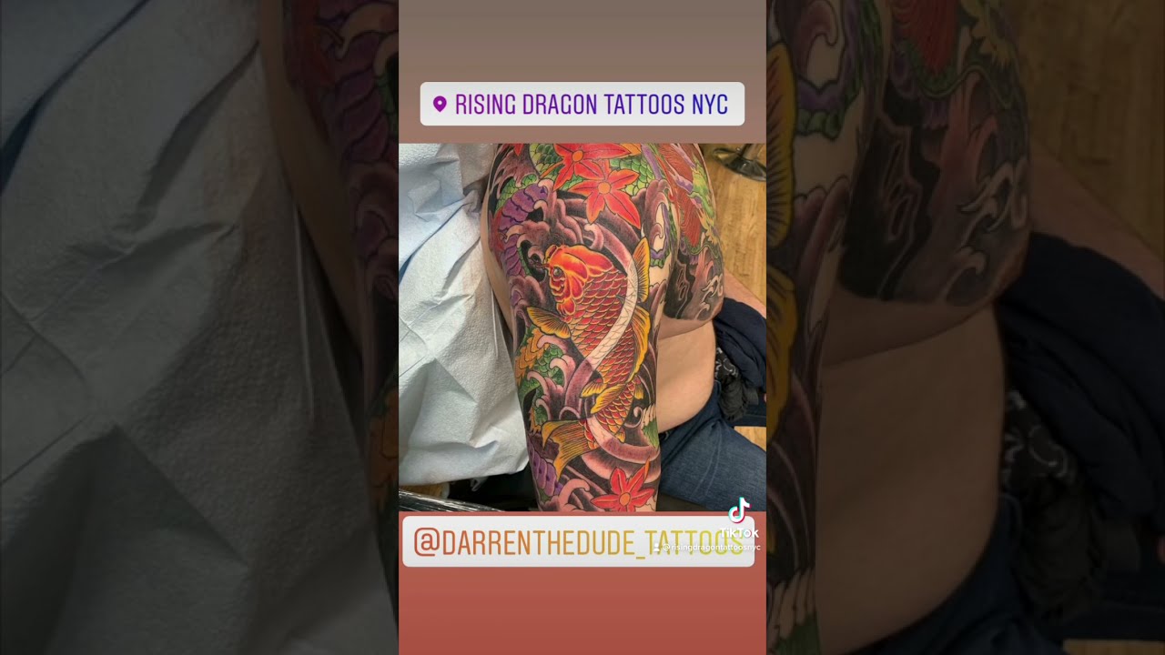 Rising Dragon Tattoos NYC  Tattoos by shop owner Darren Rosa    Started