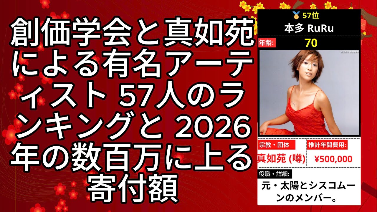 真如苑 創価 学会