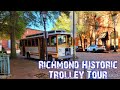 Richmond Historic Sightseeing Landmark Day Trolley Tour! RVA Travel Guide!