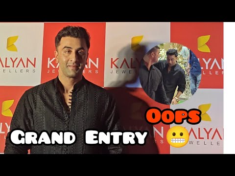 Ranbir Kapoor Opps Movment After Exit Kalyan Jewellers Event Finished Today #ranbirkapoor