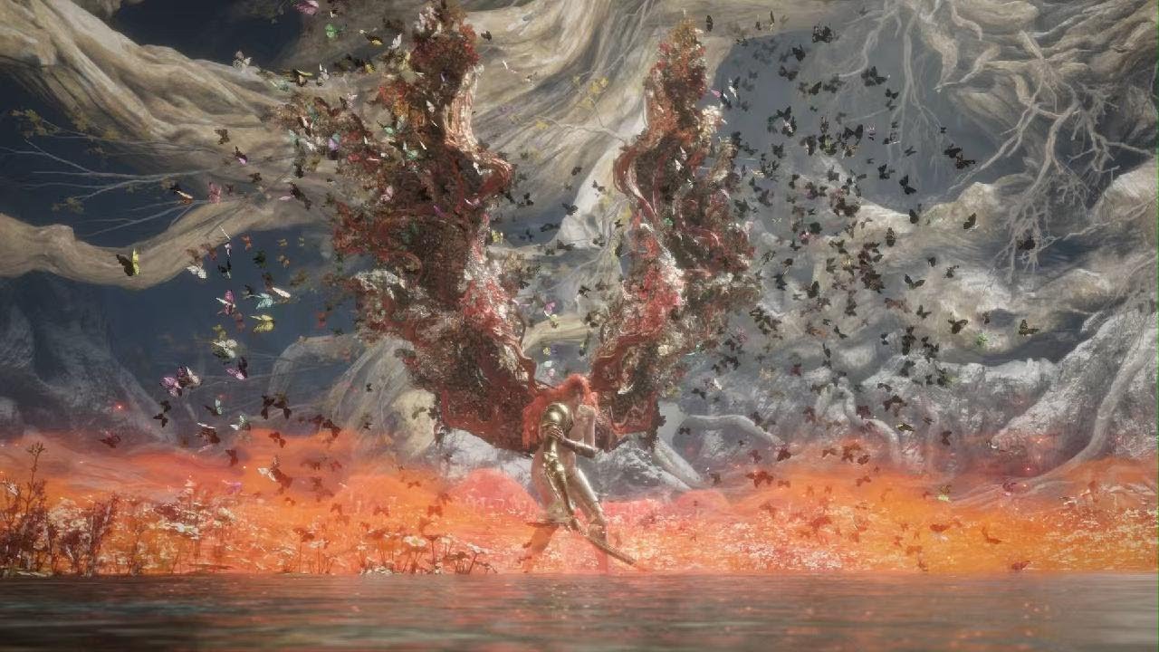 ELDEN RING: Goddess of Rot (Malenia) No Hit no Parry - Music Turned Up