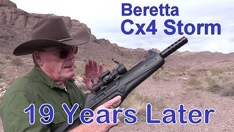 Cover Image for Beretta Cx4 Storm 9mm -19 YEARS LATER I'M STILL LOVIN' IT - Most Reliable Firearm I Have Ever Owned!